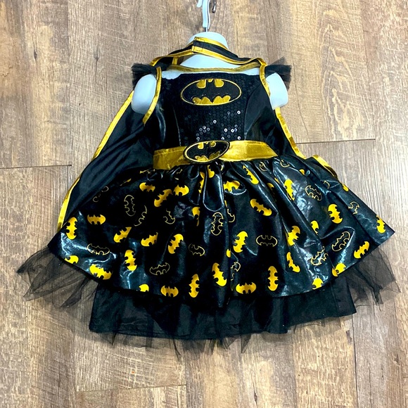 GUC Batgirl tutu dress with cape size 3/4T - Picture 1 of 6